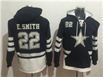 Dallas Cowboys #22 Emmitt Smith Men's Black Hoodies
