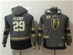 Vegas Golden Knights #29 Marc-Andre Fleury Youth Gray Hoodies