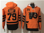 Philadelphia Flyers #79 Carter Hart Men's Orange 2019 Stadium Series Hoodies