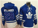 Toronto Maple Leafs #29 William Nylander Men's Blue Hoodies