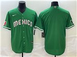 Mexico Baseball Green Baseball Team Jersey
