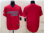 Puerto Rico Baseball Red 2023 World Baseball Classic Team Jersey