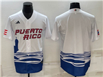 Puerto Rico Baseball White 2023 World Baseball Classic Team Jersey