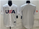USA Baseball White 2023 World Baseball Classic Team Jersey