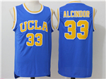 UCLA Bruins #33 Lew Alcindor Blue College Basketball Jersey
