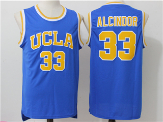 UCLA Bruins #33 Lew Alcindor Blue College Basketball Jersey