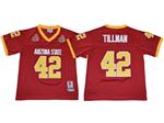 Arizona State Sun Devils #42 Pat Tillman Youth Red College Football Jersey