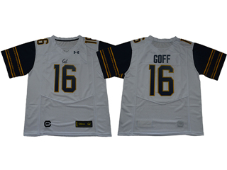 California Golden Bears #16 Jared Goff White College Football Jersey