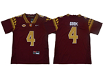 Florida State Seminoles #4 Dalvin Cook Youth Red College Football Jersey