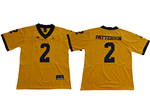 Michigan Wolverines #2 Shea Patterson Gold College Football Jersey