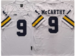 Michigan Wolverines #9 J.J. McCarthy White College Football Jersey
