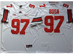 Ohio State Buckeyes #97 Joey Bosa White College Football Jersey