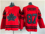 2022 Winter Olympics Team Canada #87 Sidney Crosby Red Hockey Jersey