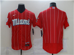 Miami Marlins Red 2021 City Connect Flex Base Team Jersey