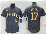 Los Angeles Angels #17 Shohei Ohtani Charcoal 2022 MLB All-Star Game Flex Base Jersey