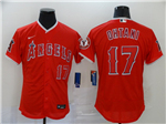 Los Angeles Angels #17 Shohei Ohtani Red Flex Base Jersey