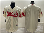 Los Angeles Angels Cream 2022 City Connect Cool Base Team Jersey