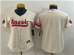 Los Angeles Angels Women's Cream 2022 City Connect Cool Base Team Jersey