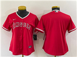 Los Angeles Angels Women's Red Cool Base Team Jersey