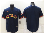 Houston Astros Navy/Rainbow Cool Base Team Jersey