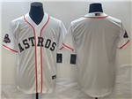Houston Astros White/Gold 2023 Gold Collection Team Jersey