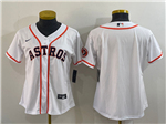 Houston Astros Women's White Cool Base Jersey