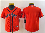 Houston Astros Youth Orange Cool Base Team Jersey