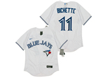 Toronto Blue Jays #11 Bo Bichette White 2020 flex Base Jersey