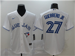 Toronto Blue Jays #27 Vladimir Guerrero Jr. White 2020 Cool Base Jersey