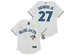 Toronto Blue Jays #27 Vladimir Guerrero Jr. White 2020 flex Base Jersey