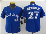 Toronto Blue Jays #27 Vladimir Guerrero Jr. Youth Blue Cool Base Jersey