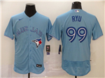 Toronto Blue Jays #99 Hyun-jin Ryu Alternate Powder Blue 2020 Flex Base Jersey