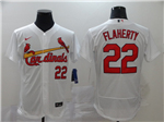 St. Louis Cardinals #22 Jack Flaherty White 2020 Flex Base Jersey