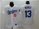 Los Angeles Dodgers #13 Max Muncy White 2020 Flex Base Jersey