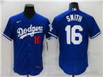 Los Angeles Dodgers #16 Will Smith Royal Blue Flex Base Jersey
