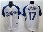 Los Angeles Dodgers #17 Shohei Ohtani White Fashion Jersey