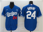 Los Angeles Dodgers #24 Kobe Bryant Royal 2020 KB Cool Base Jersey