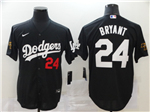 Los Angeles Dodgers #24 Kobe Bryant Black 2020 KB Cool Base Jersey