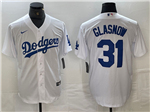 Los Angeles Dodgers #31 Tyler Glasnow White Jersey