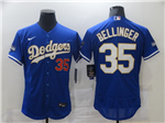 Los Angeles Dodgers #35 Cody Bellinger Blue 2021 Gold Program Flex Base Jersey