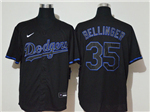 Los Angeles Dodgers #35 Cody Bellinger Black 2020 Cool Base Jersey