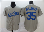 Los Angeles Dodgers #35 Cody Bellinger Alternate Gray 2020 Cool Base Jersey