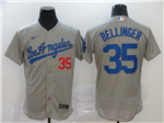 Los Angeles Dodgers #35 Cody Bellinger Gray 2020 Flex Base Jersey
