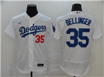 Los Angeles Dodgers #35 Cody Bellinger White 2020 Flex Base Jersey