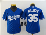 Los Angeles Dodgers #35 Cody Bellinger Youth Royal Blue 2020 Cool Base Jersey