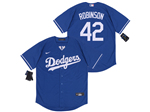 Los Angeles Dodgers #42 Jackie Robinson Royal Blue 2020 Cool Base Jersey