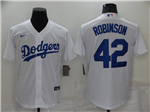 Los Angeles Dodgers #42 Jackie Robinson White 2020 Cool Base Jersey