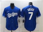 Los Angeles Dodgers #7 Julio Urias Royal Blue 2020 Cool Base Jersey