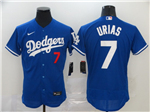 Los Angeles Dodgers #7 Julio Urias Royal Blue 2020 Flex Base Jersey