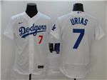 Los Angeles Dodgers #7 Julio Urias White 2020 Flex Base Jersey
